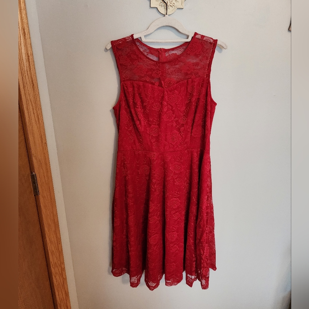 Dressystar Women Floral Lace Dress